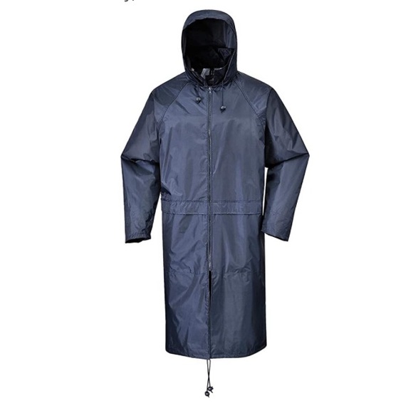 Navy Raincoat NEW WITH TAGS - Picture 1 of 7